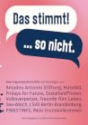Das stimmt! … so ...