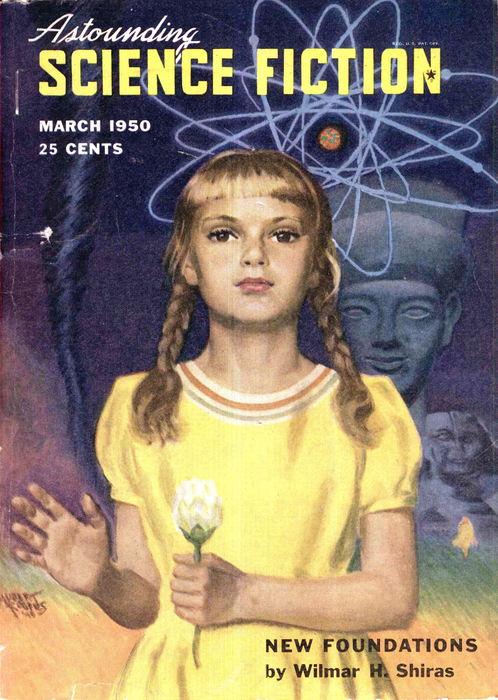 Astounding Science Fiction, March 1950, Vol. 45, No. 1 (Paperback)
