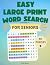 Easy Large Print Word Searc...