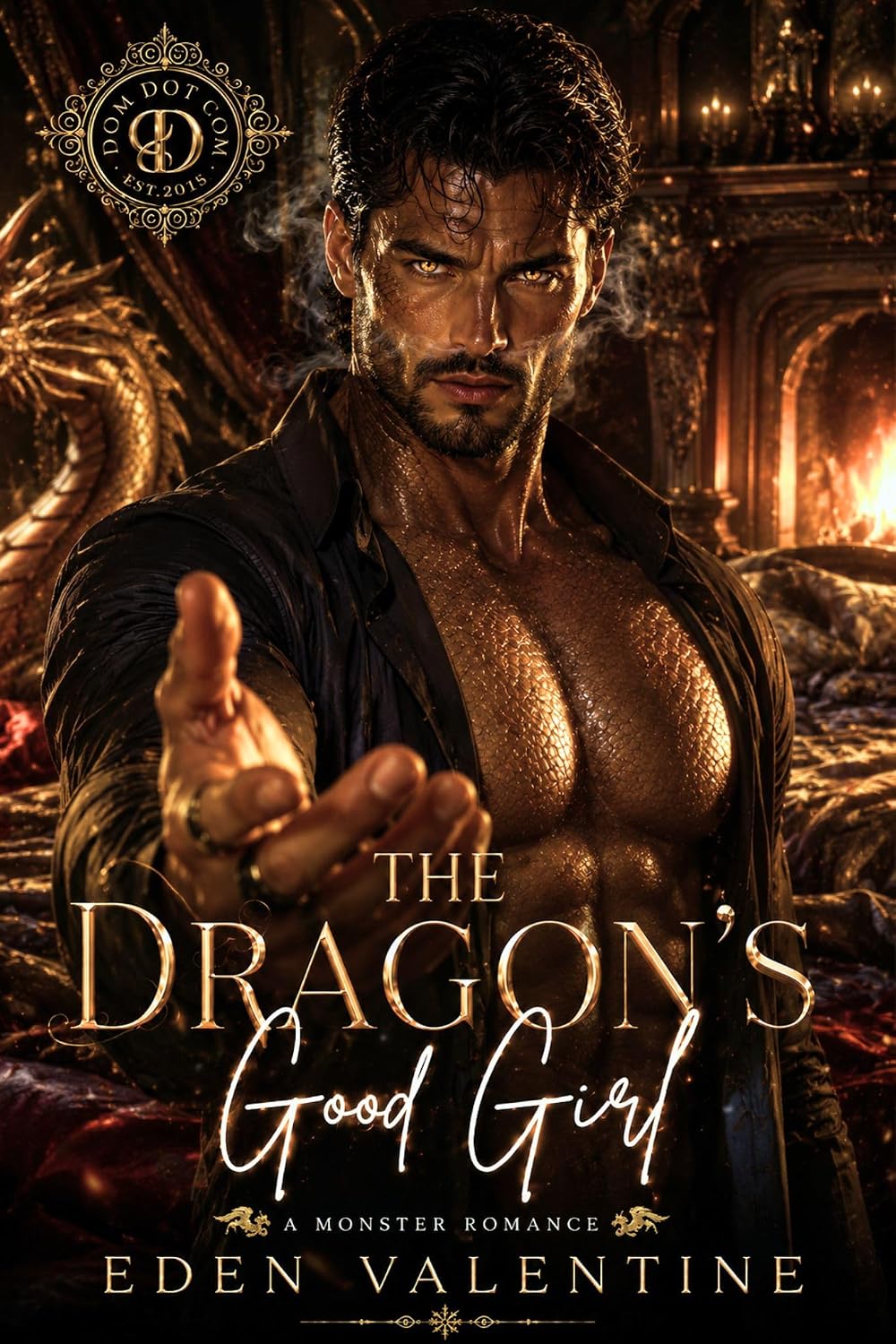 The Dragon's Good Girl: A Monster Romance (Dom Dot Com Book 1)