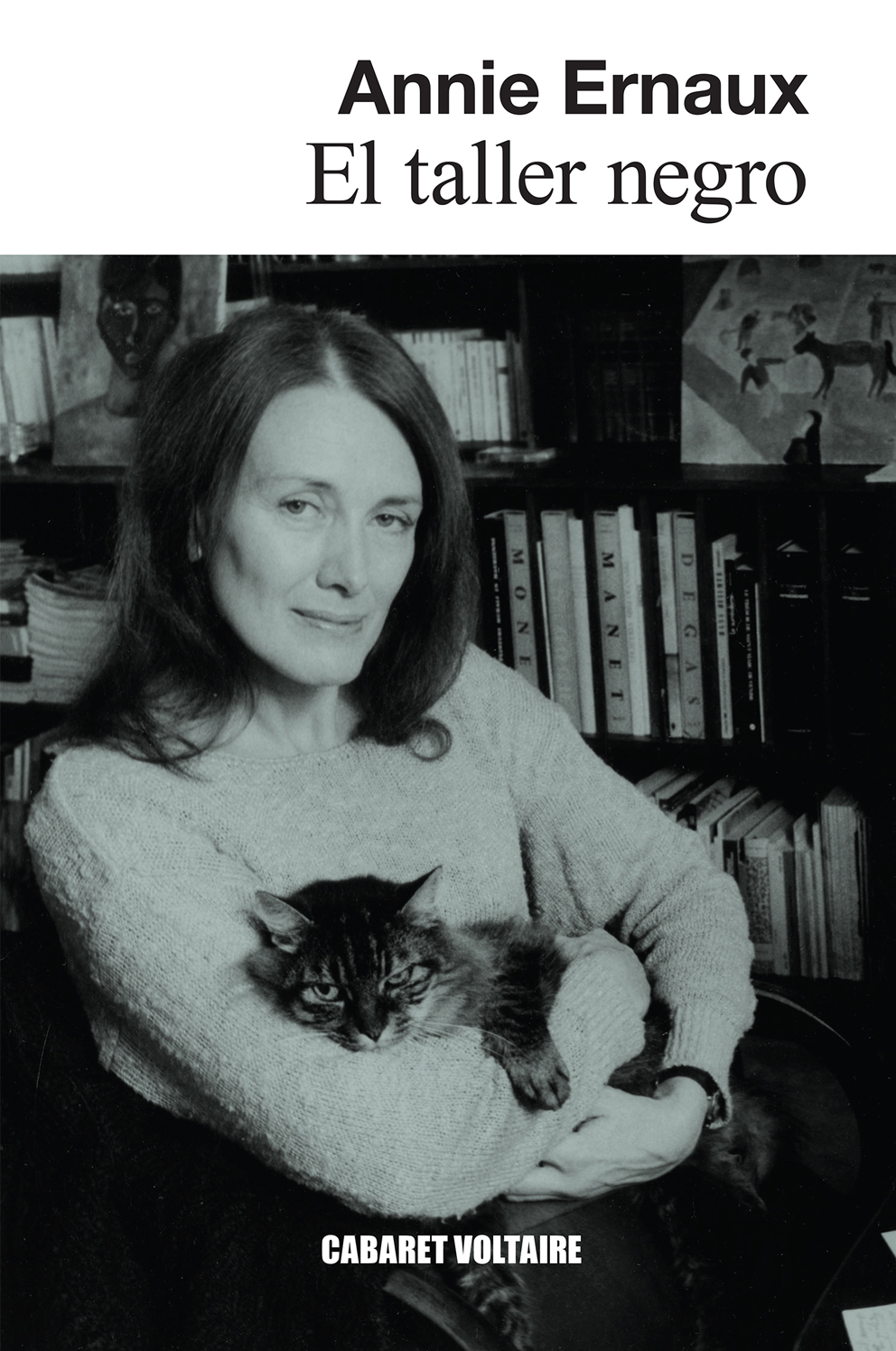 Portada de El taller negro, de Annie Ernaux