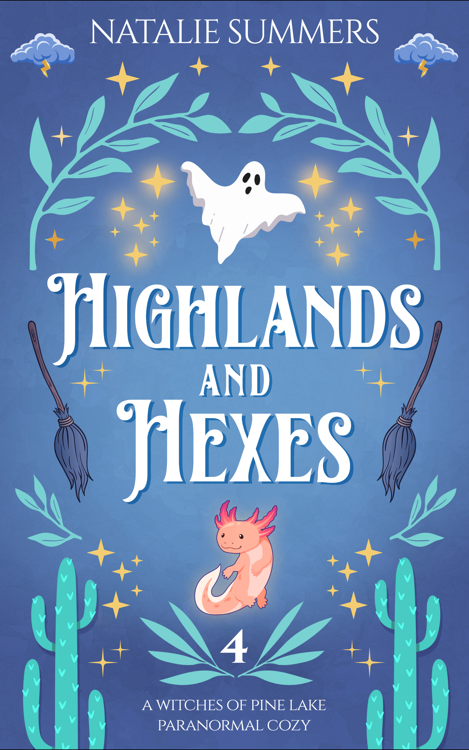Highlands and Hexes (A Witches of Pine Lake Paranormal Cozy)