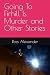 Going To Firhill Is Murder ...