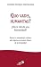 Quo vadis, humanitas?: ¿Hacia dónde vas, humanidad?