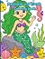 Mermaid Coloring Book for K...