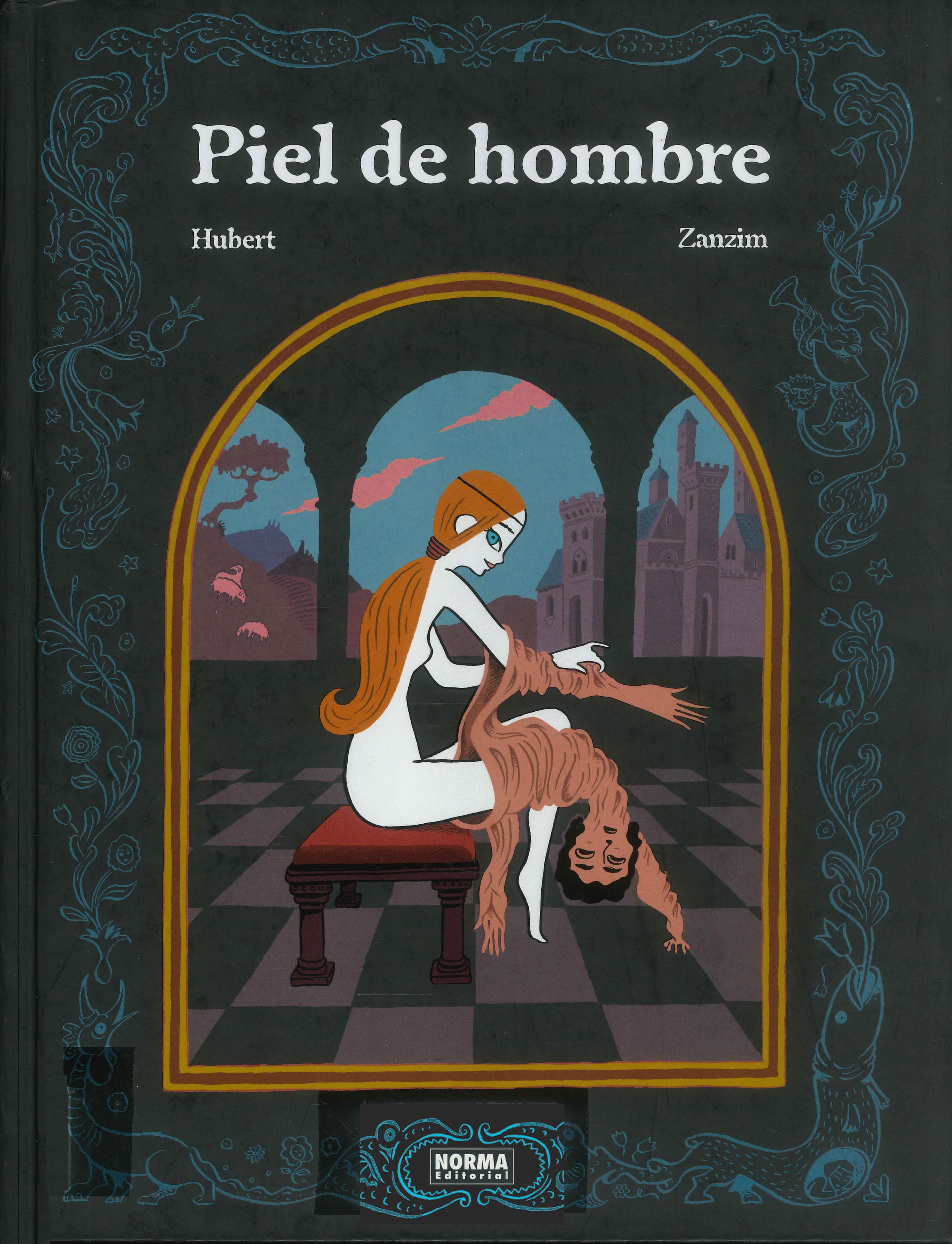 Portada de Piel de hombre, de Zanzim