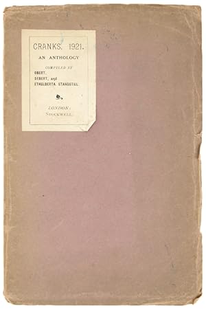 Cranks, 1921: An Anthology (Paperback)