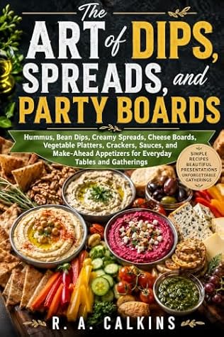 The Art of Dips, Spreads, and Party Boards: Hummus, Bean Dips, Creamy Spreads, Cheese Boards, Vegetable Platters, Crackers, Sauces, and Make-Ahead Appetizers for Everyday Tables and Gatherings
