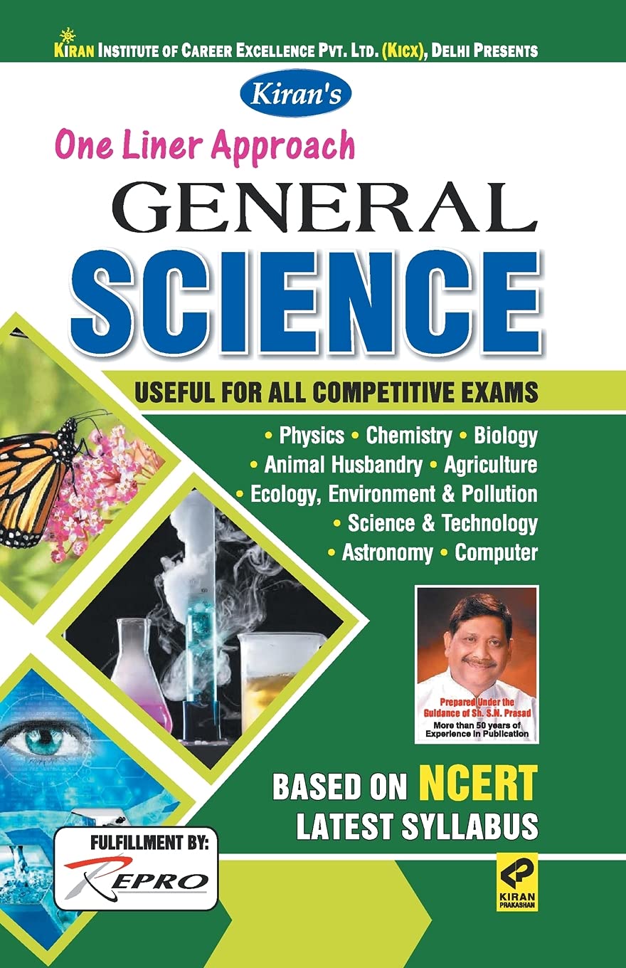 Kiran's One Liner Approach General Science