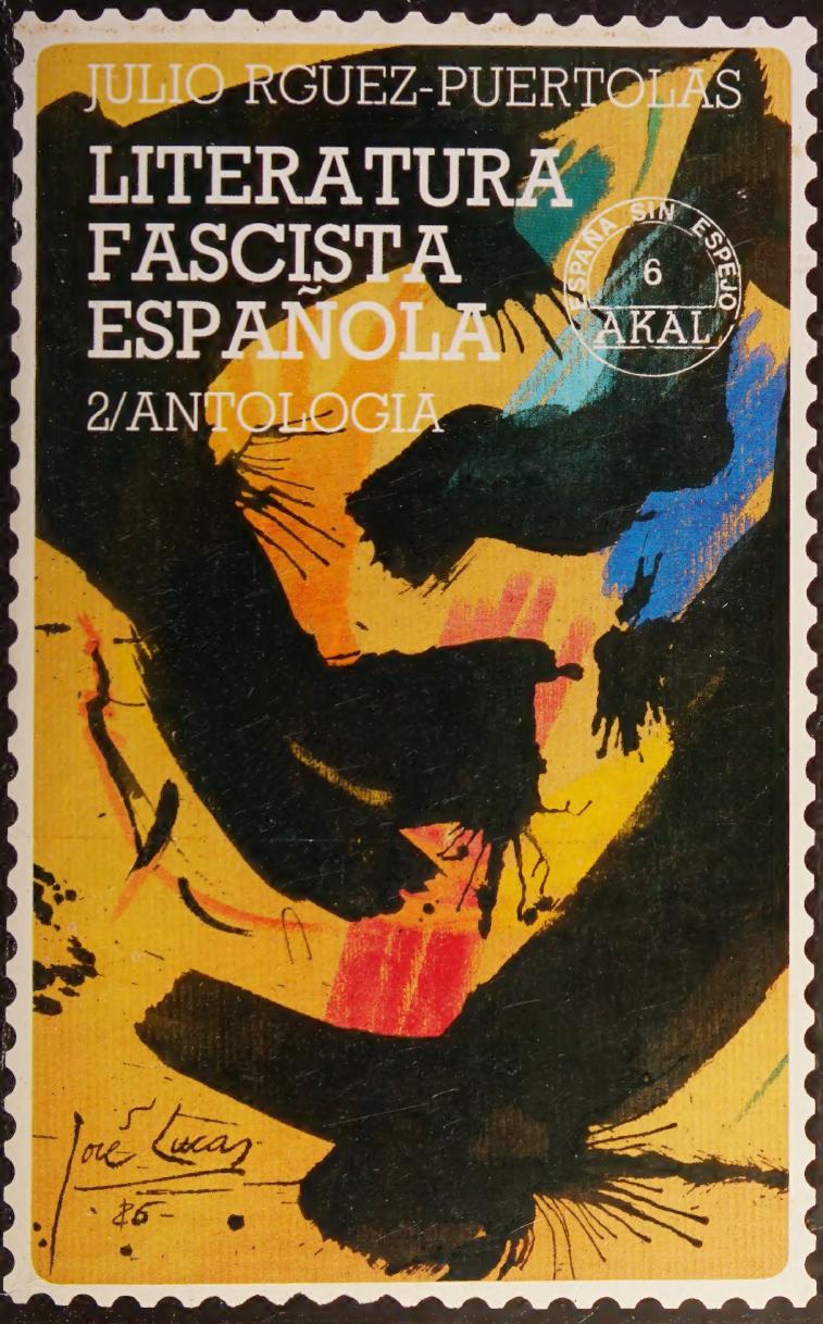 Literatura Fascista Española
