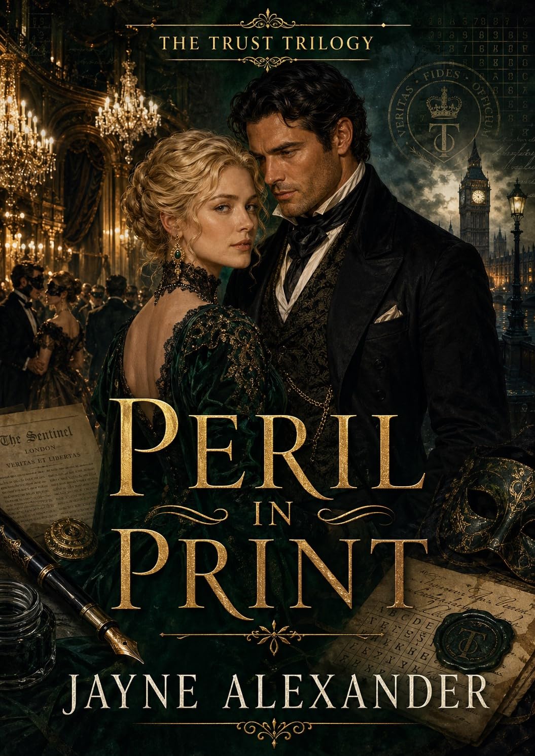 Peril in Print (The Trust Trilogy, #1)