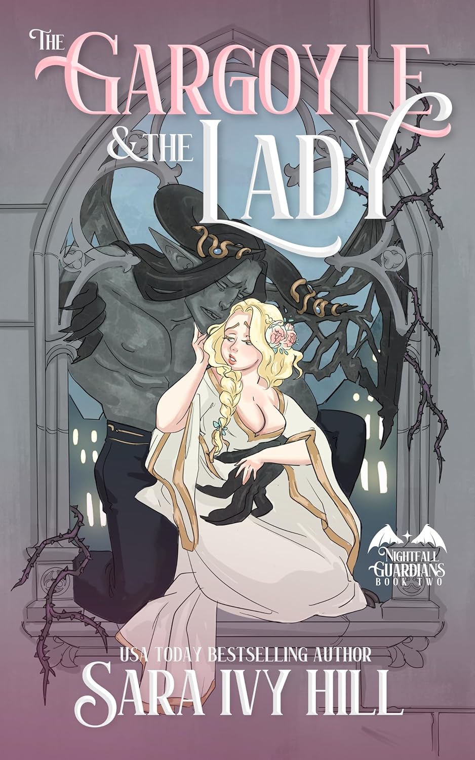 The Gargoyle and the Lady (Nightfall Guardians #2)