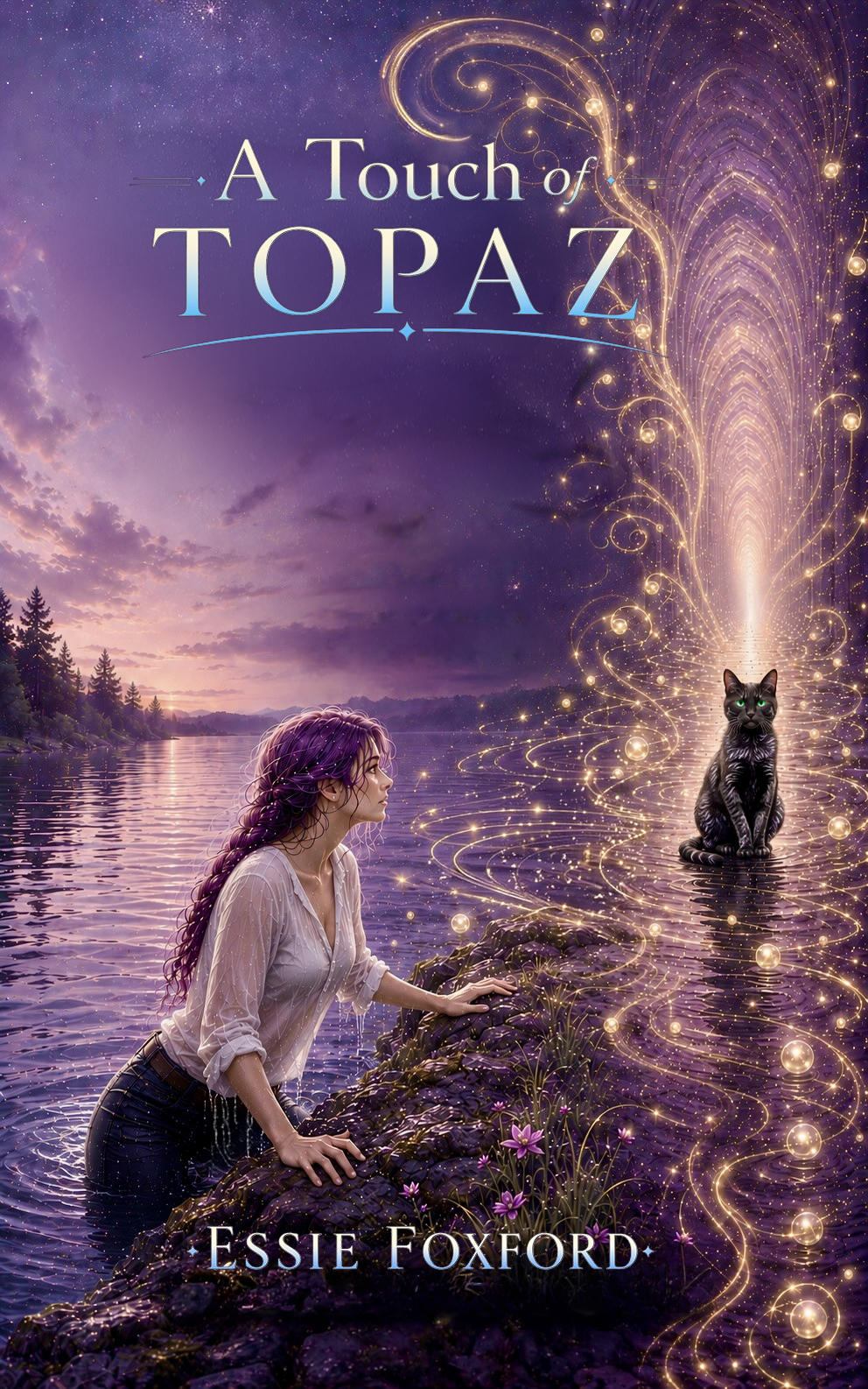 A Touch of Topaz: A Fantasy Adventure with humour (Genius Consultants Book 3)