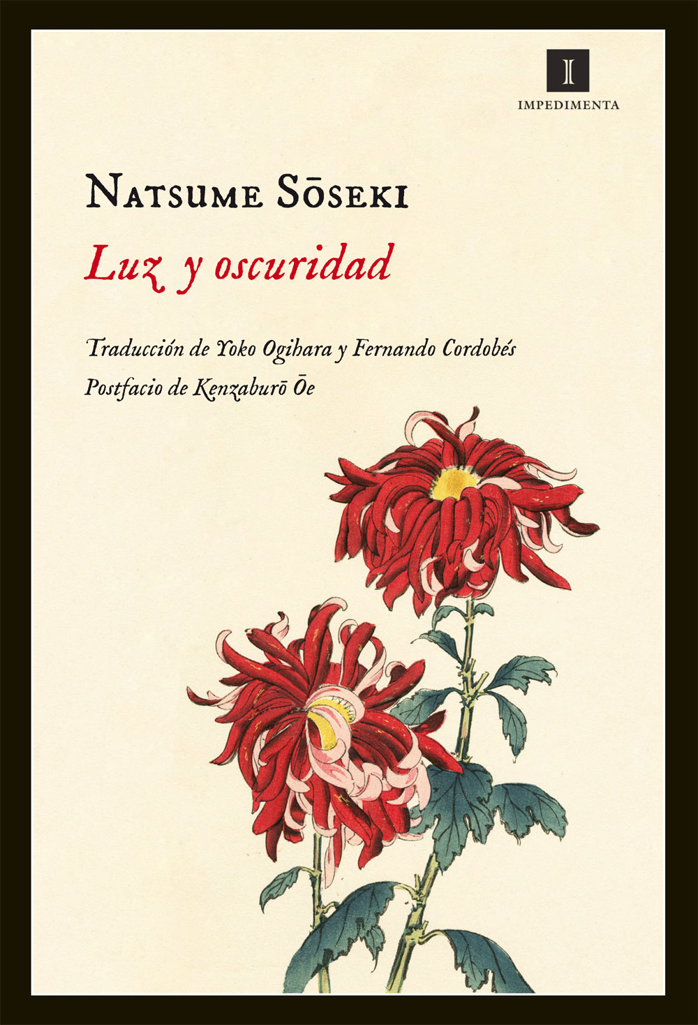 Portada de Luz y oscuridad, de Natsume Sōseki