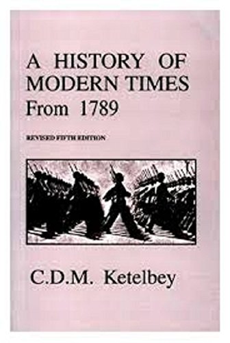 A History Of Modern Times From 1789
