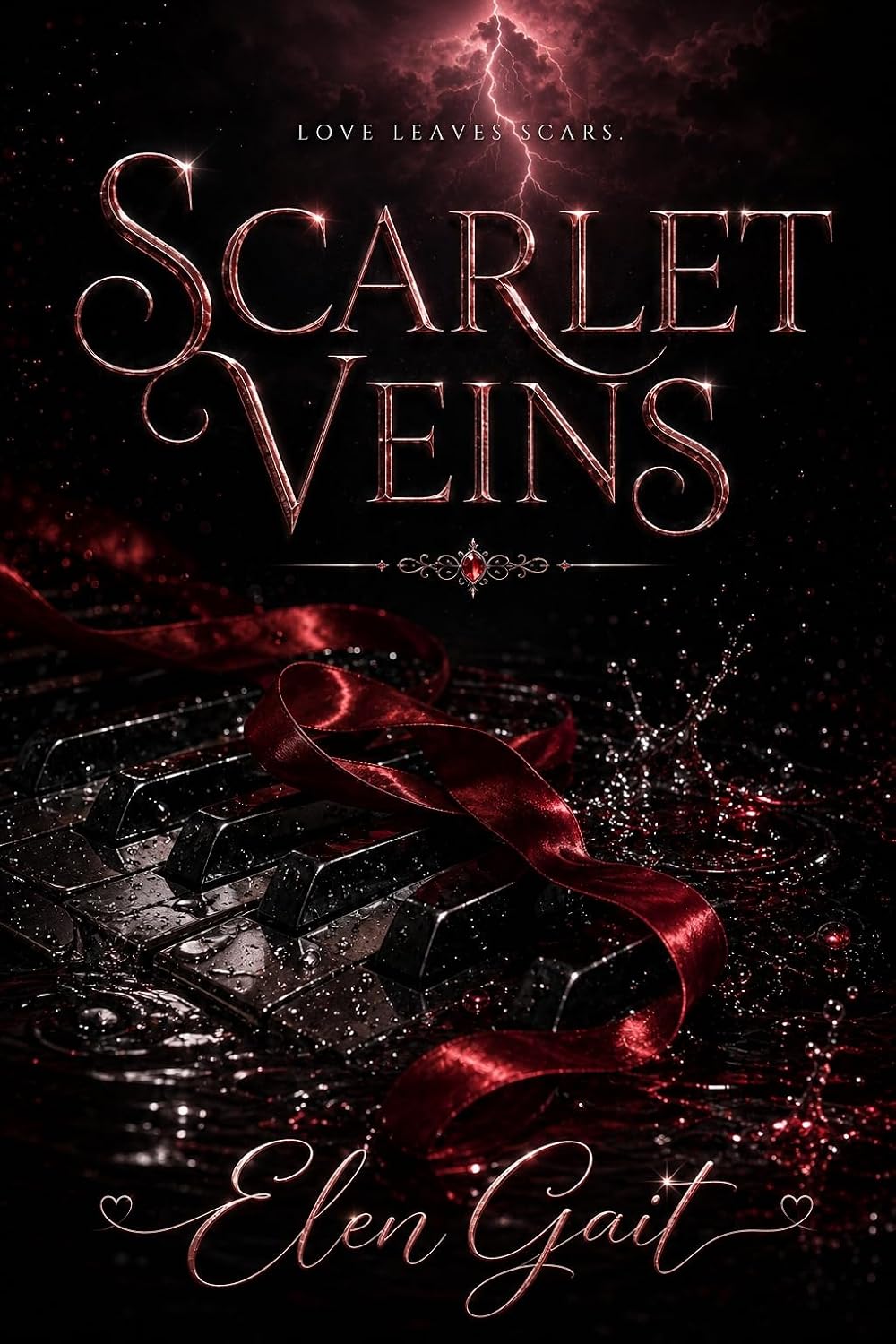 Scarlet Veins (Gemstones of Fate Trilogy, #2)
