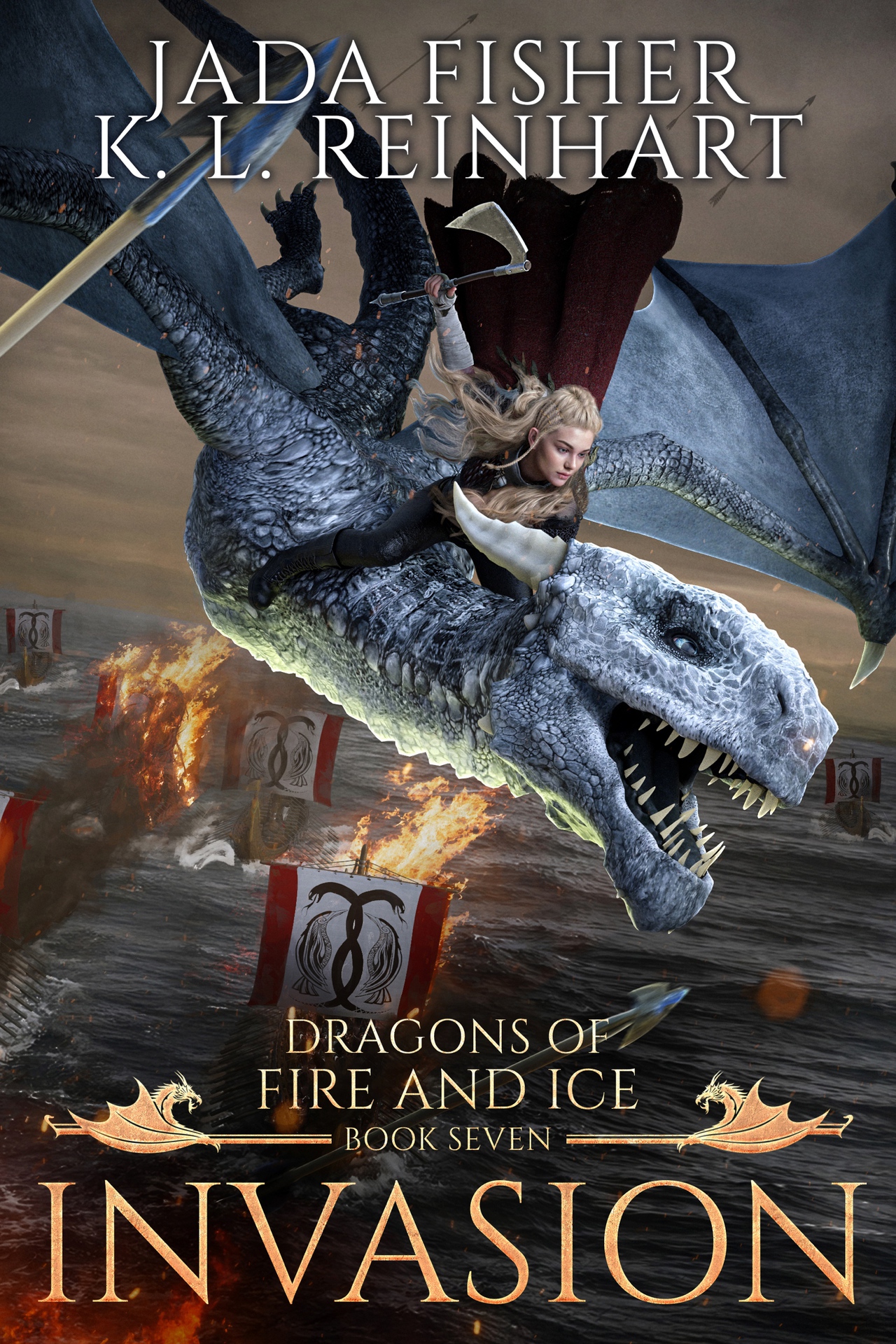 Invasion (Dragons of Fire and Ice, #7)