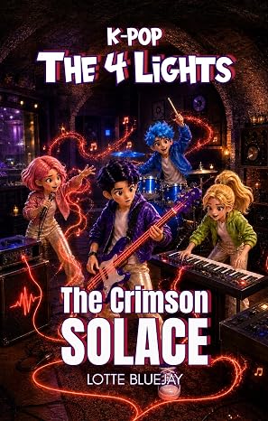 K-Pop The Four Lights and The Crimson Solace: A Magical Fantasy Adventure About Friendship, Courage, and the Power of Music (For Kids Ages 9–12) (K-Pop - The Four Lights Book 3)