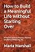 How to Build a Meaningful L...