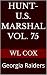 Hunt-U.S. Marshal Vol. 75 by WL Cox