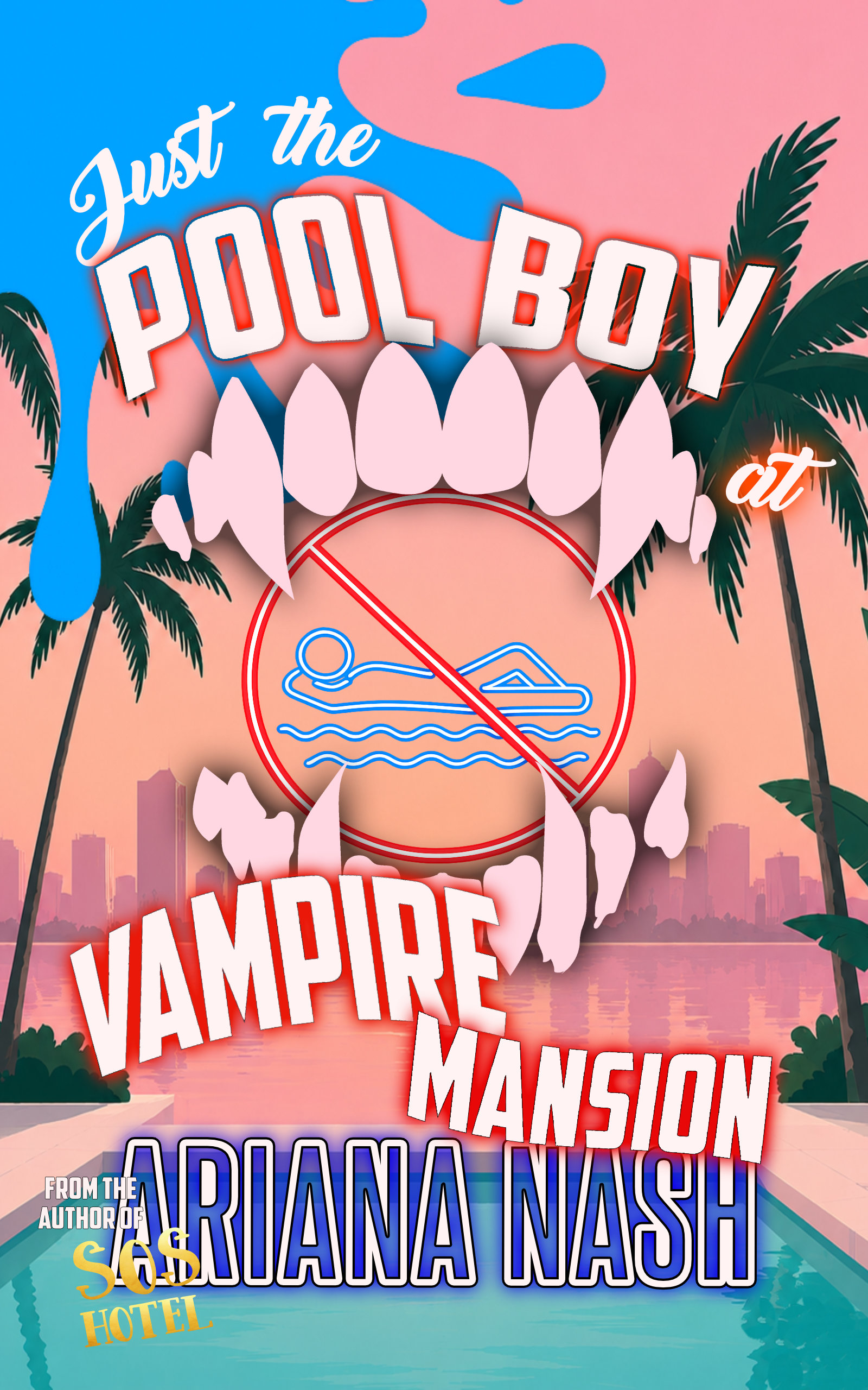 Just the Pool Boy at Vampire Mansion