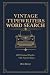 Vintage Typewriters Word Se...
