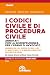 I codici civile e di proced...