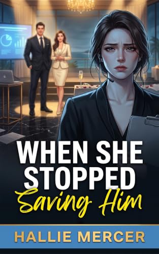 When She Stopped Saving Him: An Overheard Betrayal Romance with a Groveling Boss, Workplace Drama, and Second-Chance Love (After She Walked Away Book 1)