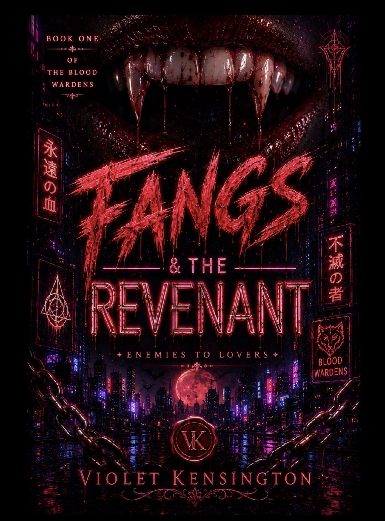 Fangs & the Revenant: A Dark MM Romance (The Blood Wardens Book 1)