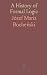 A History of Formal Logic