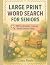 Large Print Word Search for...