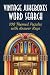 Vintage Jukeboxes Word Sear...