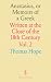 Anastasius, or Memoirs of a...