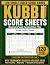 KUBB SCORE SHEETS : 120 Sin...