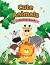 Cute Animals Coloring Book by Naureen Rajput