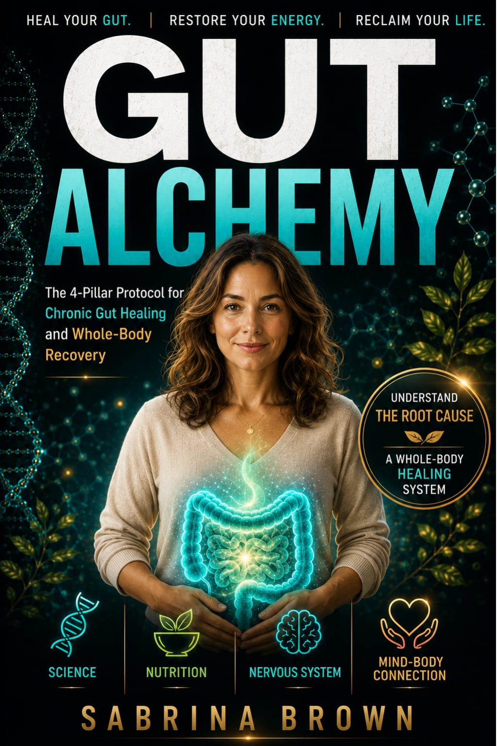 GUT ALCHEMY: The 4-Pillar Protocol for Chronic Gut Health & Healing and Whole-Body Recovery: Science, Nutrition, Nervous System Healing, Mind-Body Connection.