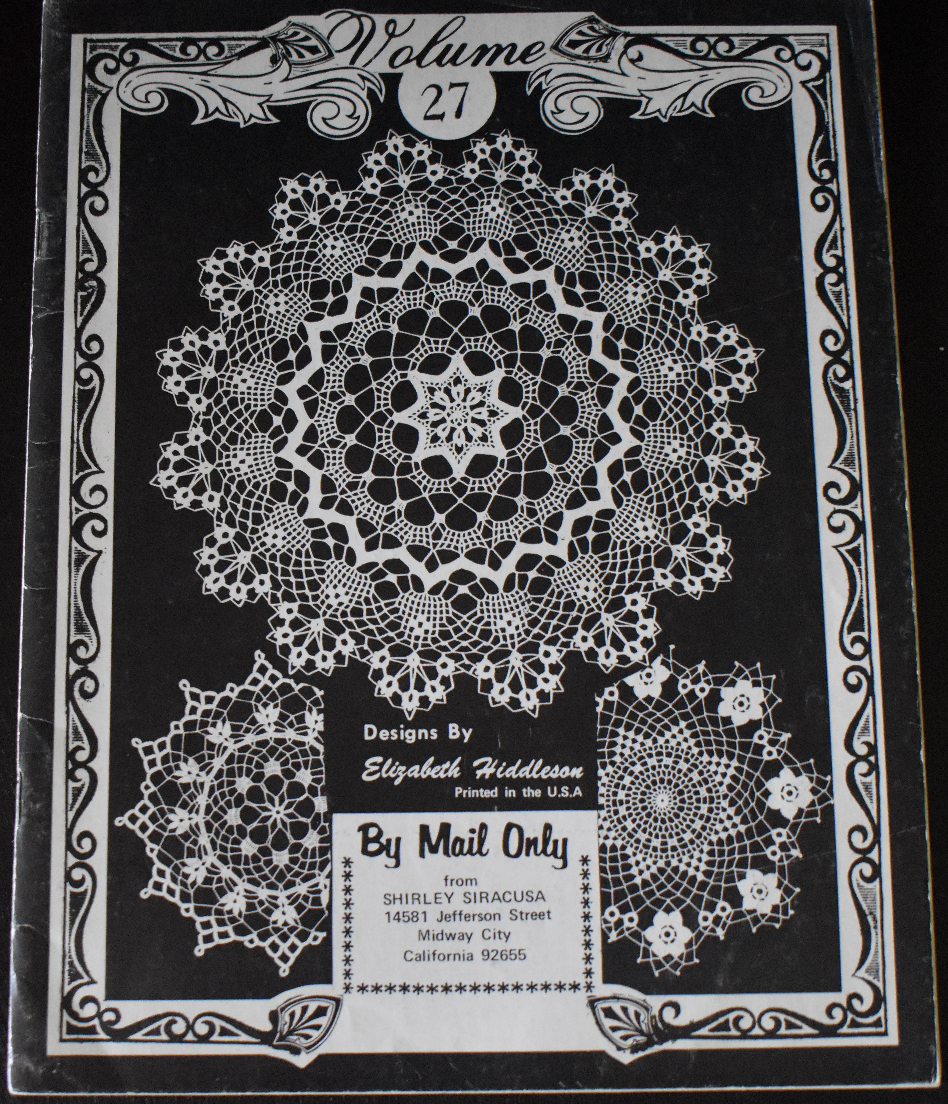 Crochet Designs by Elizabeth Hiddleson  Vol. 27