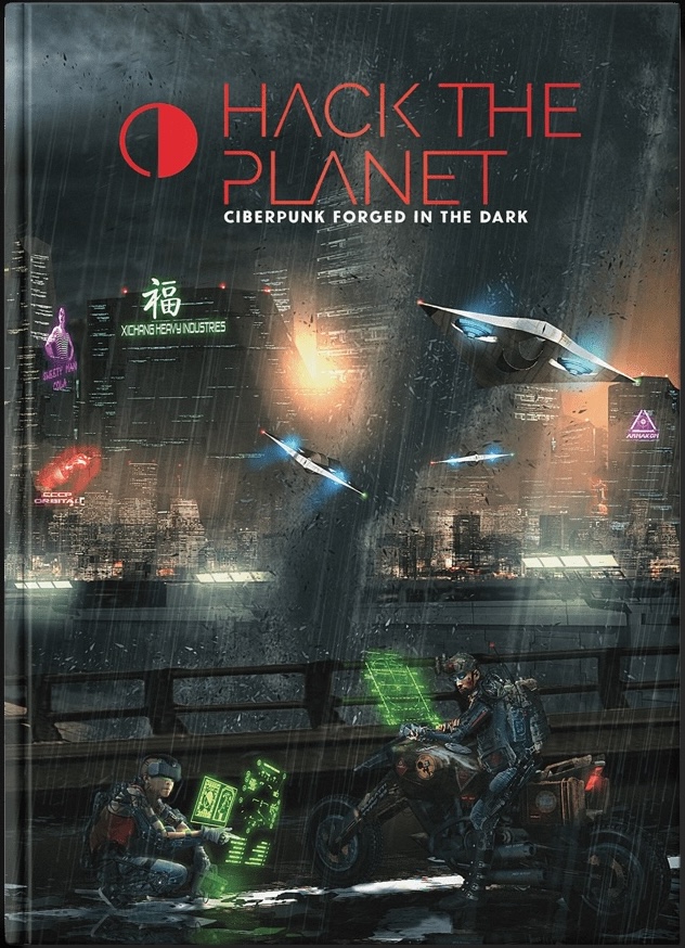 Hack the Planet: Ciberpunk Forged in the Dark