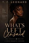 What's Left Unsaid: A Psychological Power Drama (Maya Devereaux Book 1) What's Left Unsaid: A Psychological Power Drama (Maya Devereaux Book 1)
