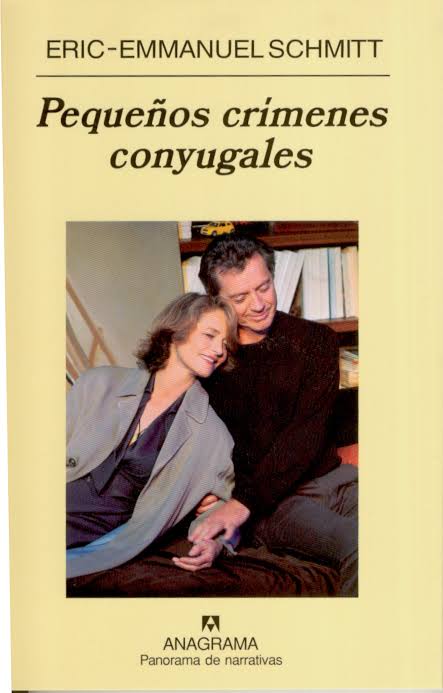 Portada de Pequeños crímenes conyugales, de Éric-Emmanuel Schmitt