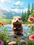 Wildlife Coloring Book