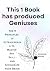 This 1 Book has produced Ge...