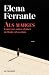 Als marges by Elena Ferrante Als marges by Elena Ferrante