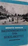 Barndomsminnen från sekelskiftet