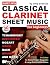 Super Easy Classical Clarinet Sheet Music for Beginners by Amy Austria