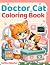 Doctor Cat Coloring Book: C...