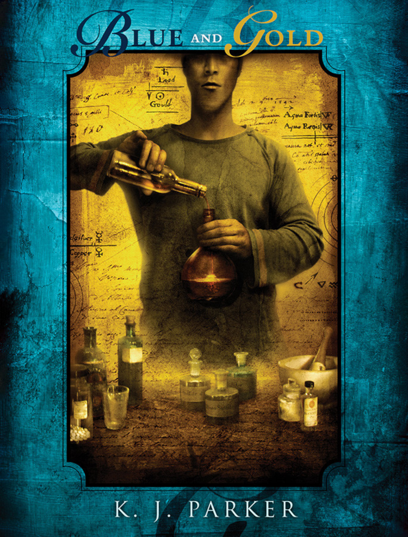 Portada de Blue and Gold, de K.J. Parker