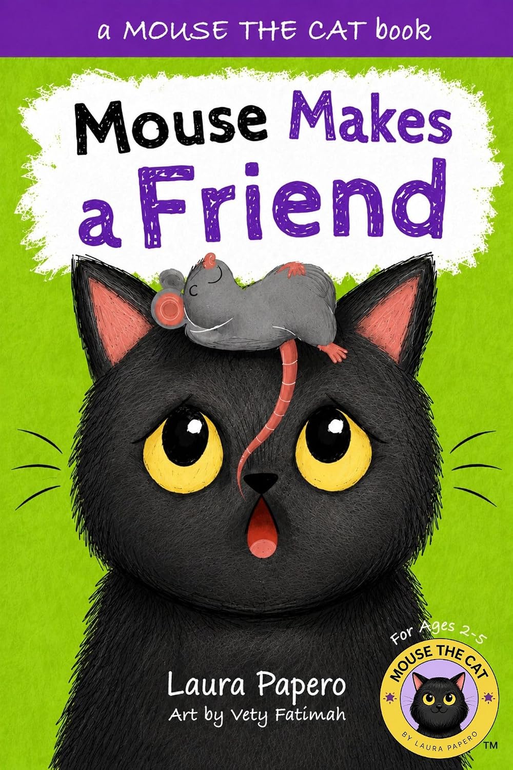 Read Mouse Makes a Friend! (Mouse the Cat)