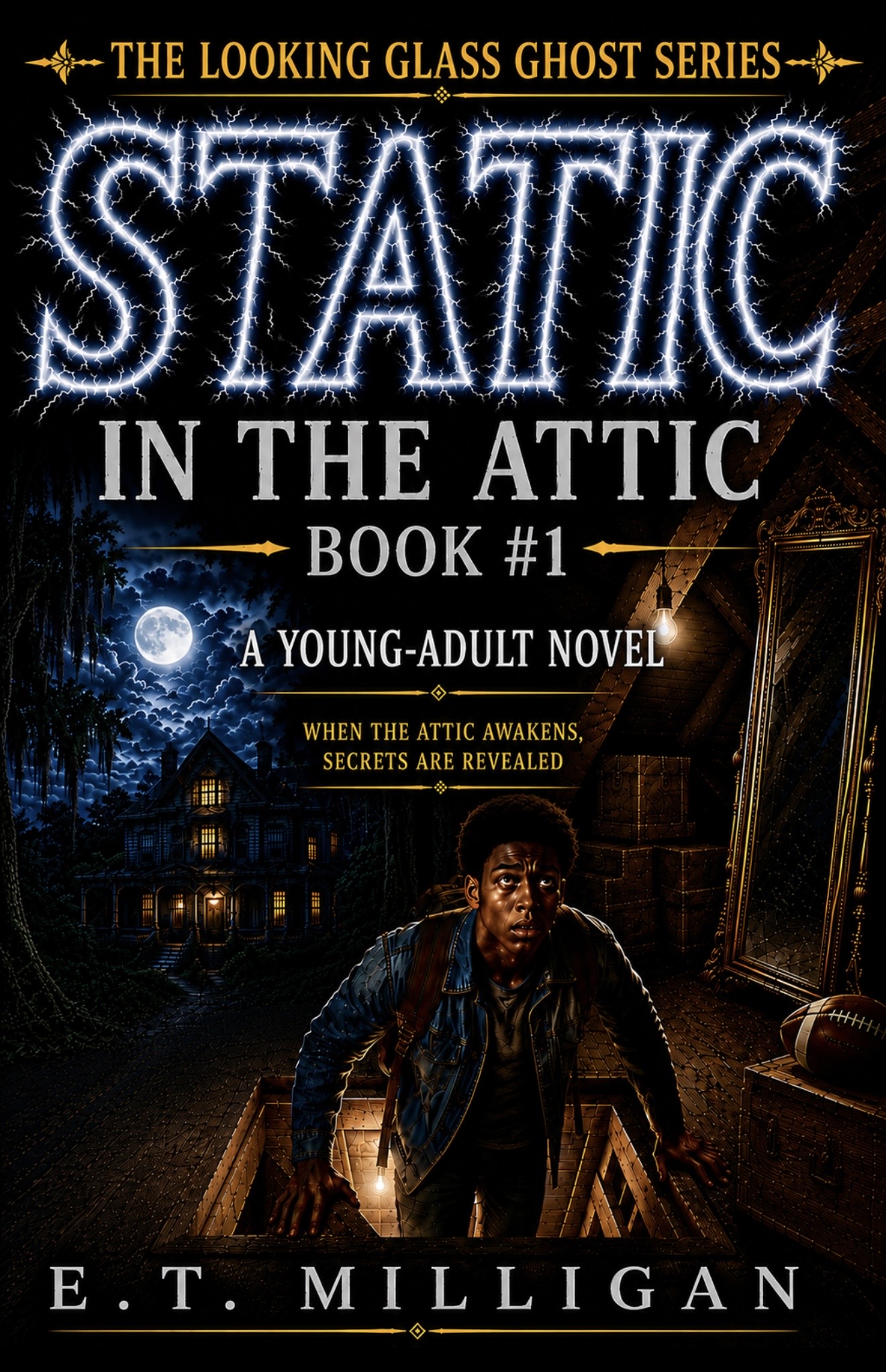 Read Static in the Attic (The Looking Glass Ghost, #1)