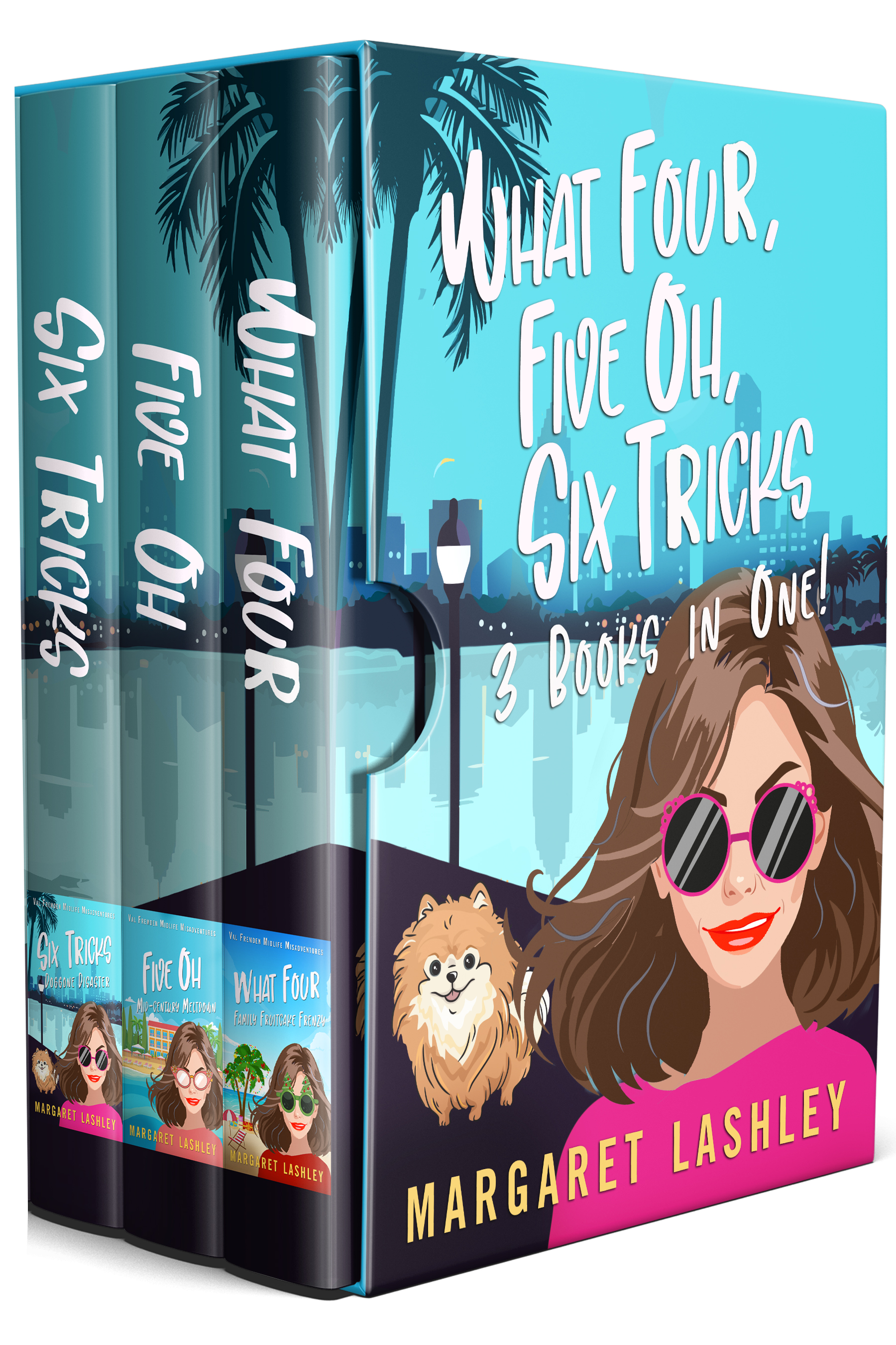 What Four, Five Oh, Six Tricks: 3 Books in One! (Val Fremden Midlife Misadventures, #2)